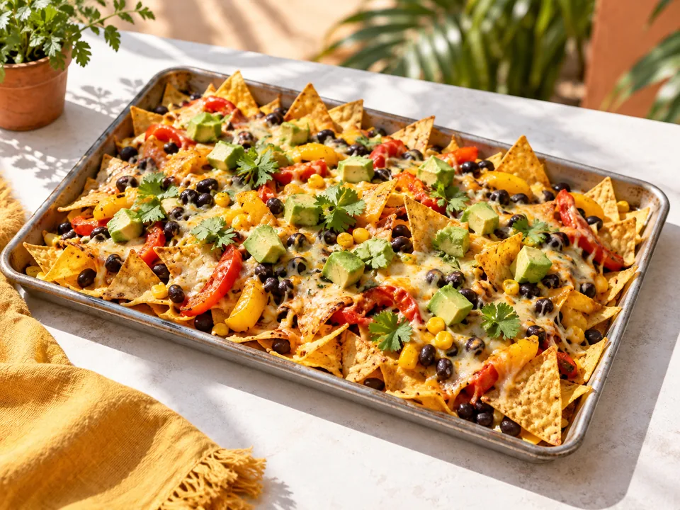Exemple: nachos vegetarians